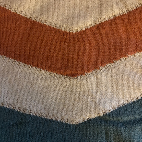 Baltic Born Rowen Color Block Sweater | Natural + Green Size 3XL3XL - Picture 7 of 8